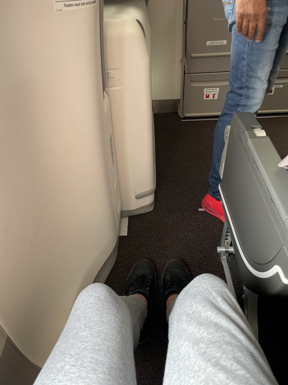 Extra legroom